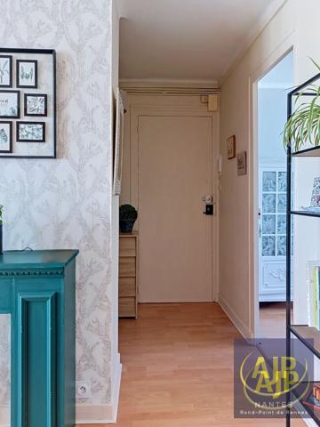 Appartement à vendre Nantes - 3 pièces, 52m² avec 2 chambre(s) à 181 500€ - AJP Immobilier Nantes Rond-Point de Rennes