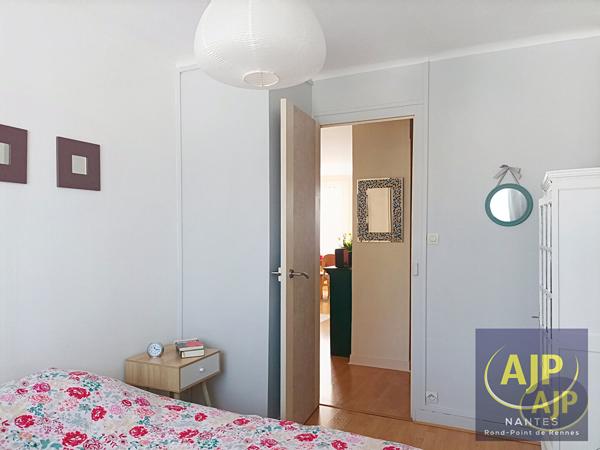 Appartement à vendre Nantes - 3 pièces, 52m² avec 2 chambre(s) à 181 500€ - AJP Immobilier Nantes Rond-Point de Rennes