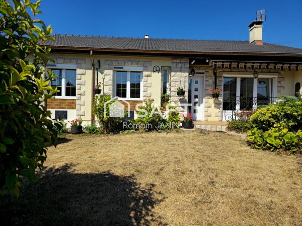 Maison individuelle d’habitation, 3 chambres, garage, terrain