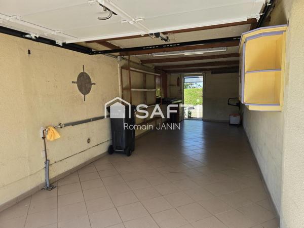Maison individuelle d’habitation, 3 chambres, garage, terrain