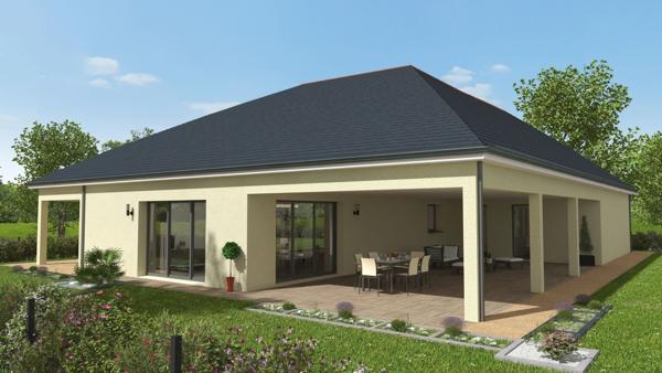 Terrain + Maison à vendre 5 pièces - 120 m²