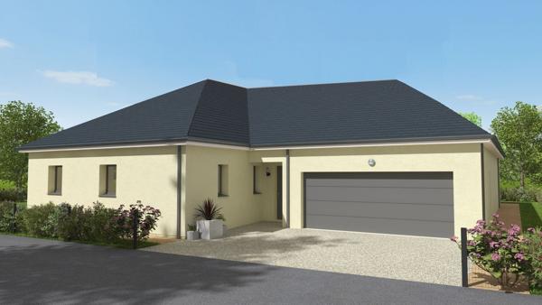 Terrain + Maison à vendre 5 pièces - 120 m²