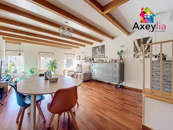 Perreux (42120) A VENDRE - MONTAGNY - MAISON DE VILLAGE RENOVEE, 3 CHAMBRES