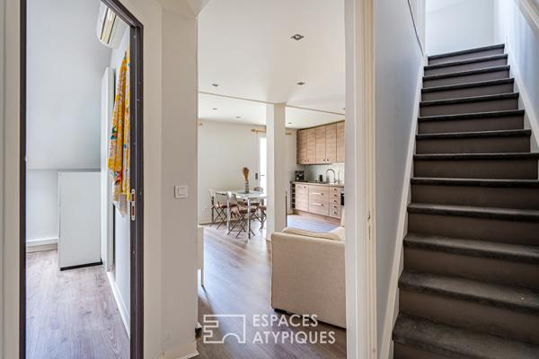 Duplex avec studio/atelier indépendant dans le centre-ville de Sèvres
