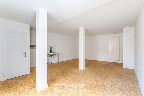 Duplex avec studio/atelier indépendant dans le centre-ville de Sèvres