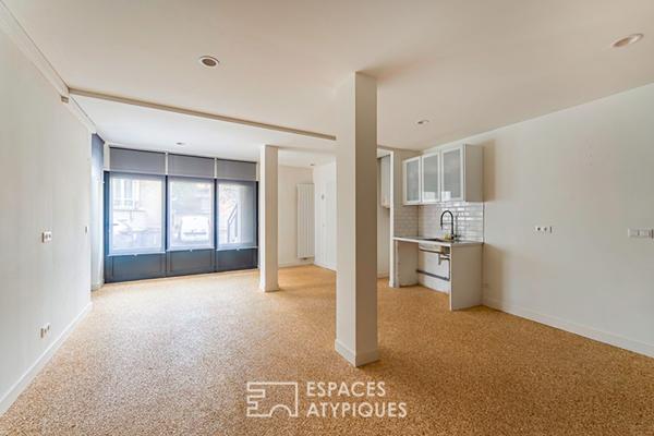 Duplex avec studio/atelier indépendant dans le centre-ville de Sèvres