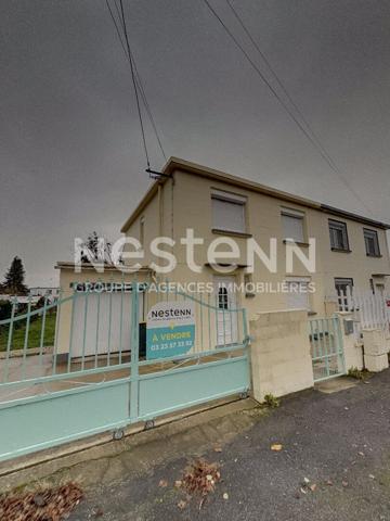 MAISON A VENDRE A TERGNIER - SECTION DE VOUEL (02700) - TROIS CHAMBRES - GARAGE - JARDIN