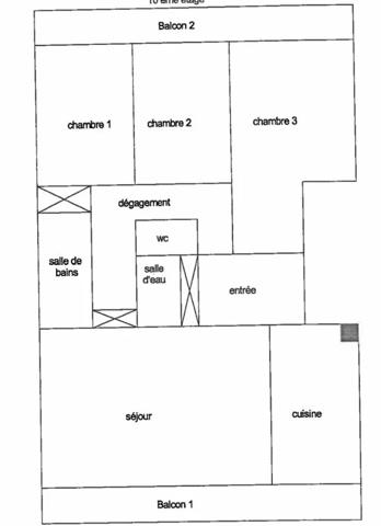 Appartement à louer à Paris (75015)
