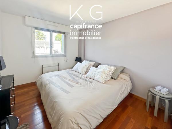 Calvados (14), BENERVILLE-SUR-MER appartement T2 à vendre 41 m2 avec balcon et box, à 200 m de la plage et à 5 min de Deauville