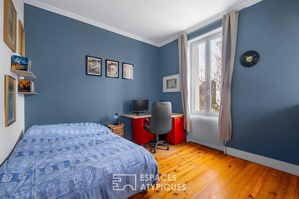 Maison bourgeoise avec extension en fond d’impasse au Point-du-Jour