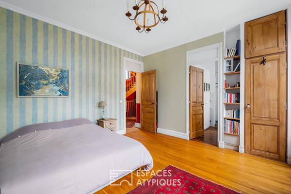 Maison bourgeoise avec extension en fond d’impasse au Point-du-Jour