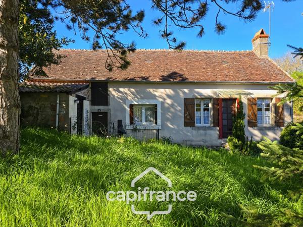 Maison de campagne avec jardin arboré – 40 m² évolutifs à 80 m² – ARTHEL (58)