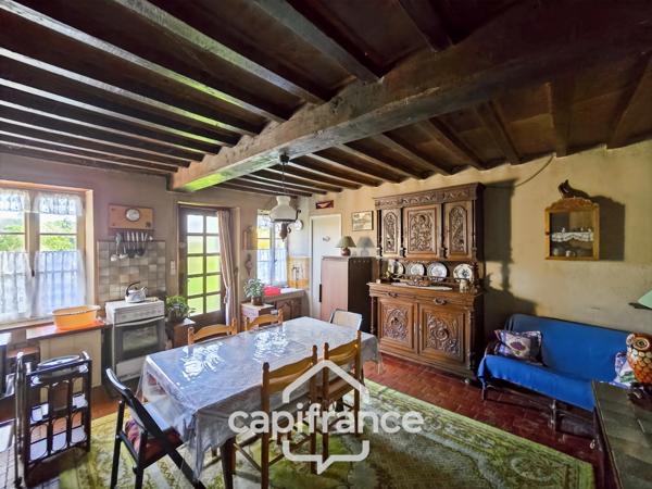 Maison de campagne avec jardin arboré – 40 m² évolutifs à 80 m² – ARTHEL (58)