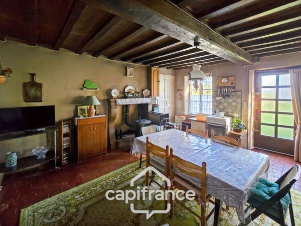 Maison de campagne avec jardin arboré – 40 m² évolutifs à 80 m² – ARTHEL (58)