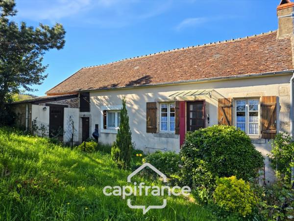 Maison de campagne avec jardin arboré – 40 m² évolutifs à 80 m² – ARTHEL (58)
