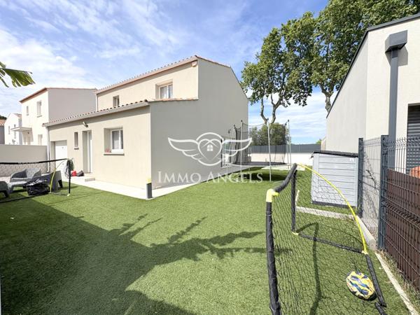 MAISON DE 141 M² AVEC PISCINE SUR UNE PARCELLE DE 376 M²