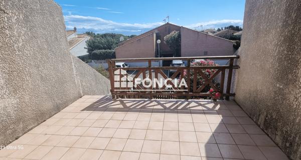 À vendre Maison 3 pièces 49.25 m² - St Pierre La Mer 11560