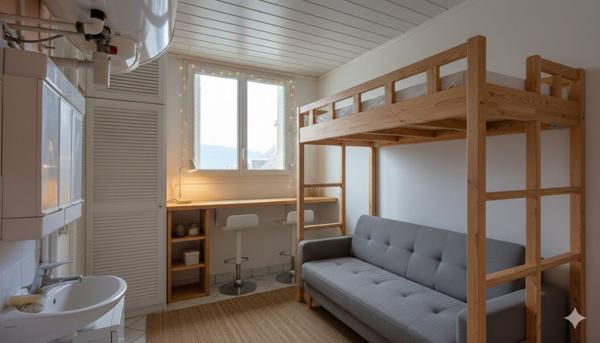 Chambre de service - Hyper Centre de Chambéry