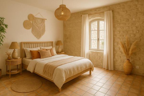 Maison en pierre centre ville