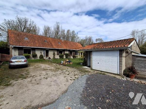 A VENDRE maison individuelle semi plain pied a Bourbourg 
située au coeur de la compagne de Bo...