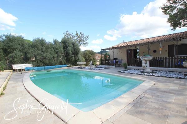 Vente de Nue-Propriété - Maison T3 + Appartement T2 sur 1000m2 - PLAN DE CUQUES