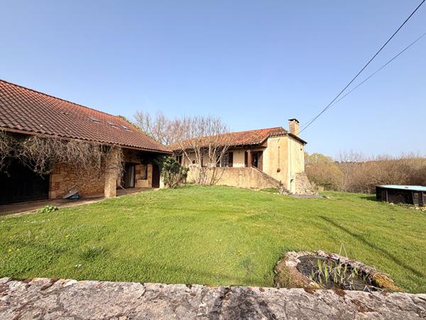 Maison pierre avec grange