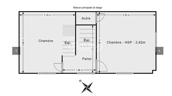 Ensemble immobilier 2 maisons - Quartier des Coteaux