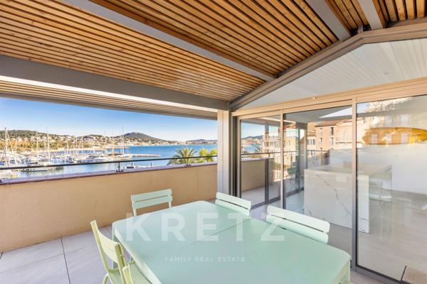 Maison d'exception vue panoramique sur le port de Sanary-sur-Mer