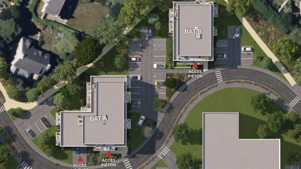 Saint-Renan (29290) – Beau T3 lumineux avec BALCON proche commerces et services