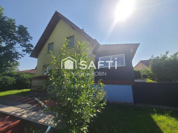 Maison 6 pièces et véranda sur presque 6 ares de terrain