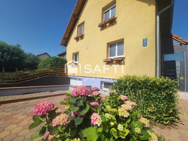 Maison 6 pièces et véranda sur presque 6 ares de terrain