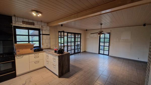 Maison individuelle F6 avec grand jardin pleine nature