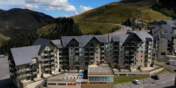 T2 + coin montagne – 6 couchages avec piscine et sauna à Peyragudes