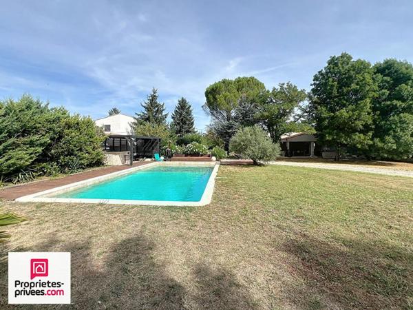 RIANS VILLA T7  200 M² AVEC PISCINE SUR  2200 M² CLOS