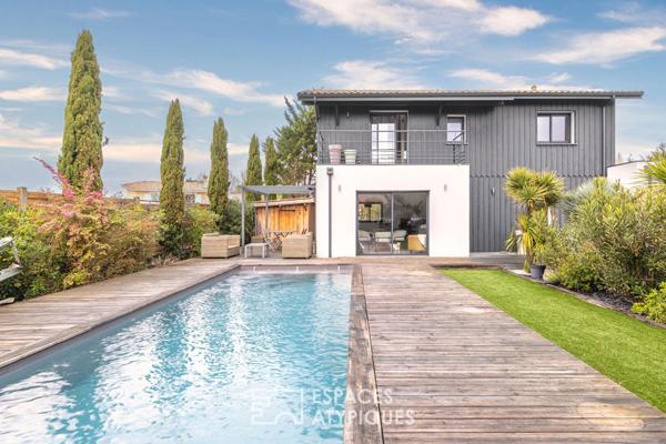 Architecture contemporaine singulière dans un cadre privilégié