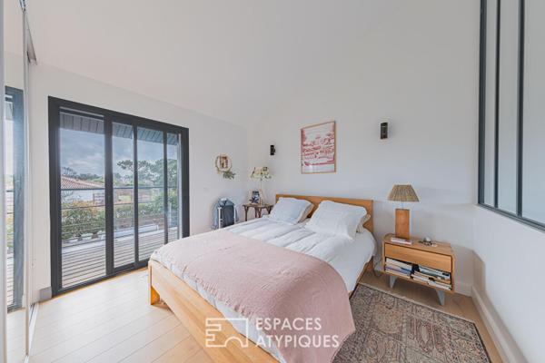 Architecture contemporaine singulière dans un cadre privilégié