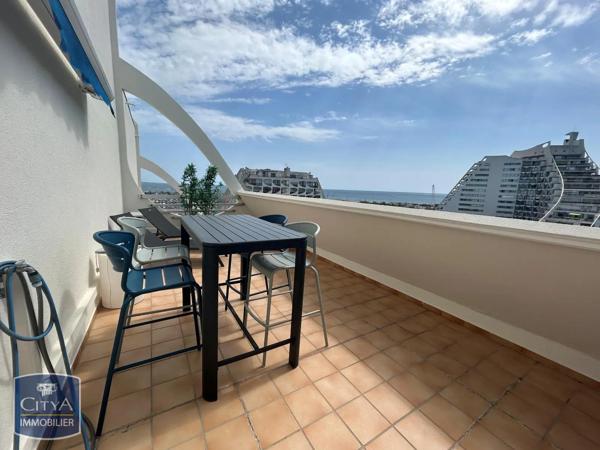 Appartement à louer 1 pièce 17m² La Grande-Motte (34280)