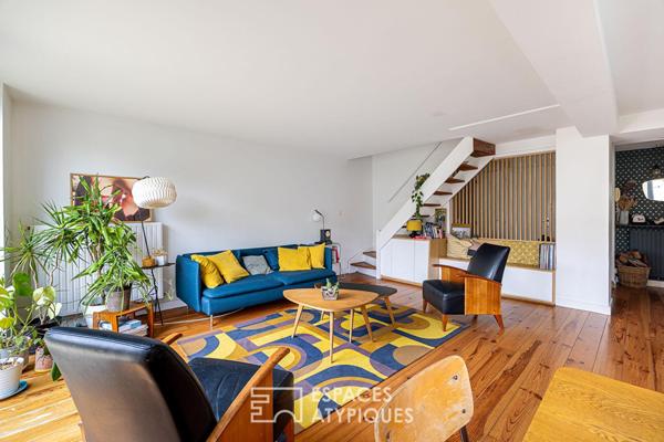 Duplex avec terrasse entièrement rénové