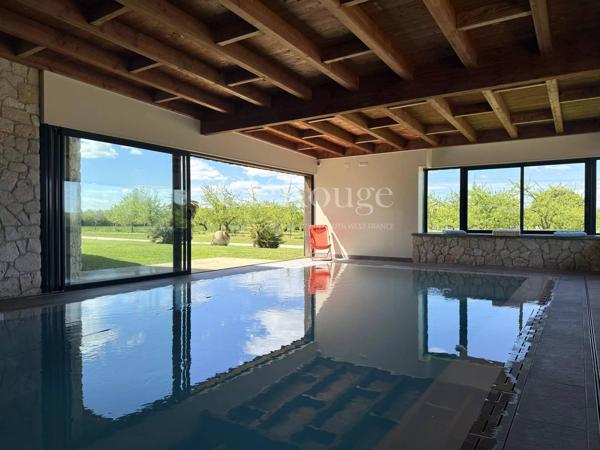 10 minutes d’Eymet - Superbe maison d’architecte avec piscine intérieure