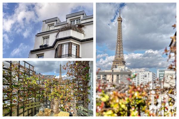 Appartement à vendre 4 pièces 73 m² Paris 15