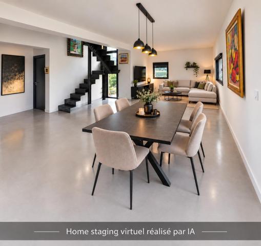 Maison d’architecte, lumineuse et soignée