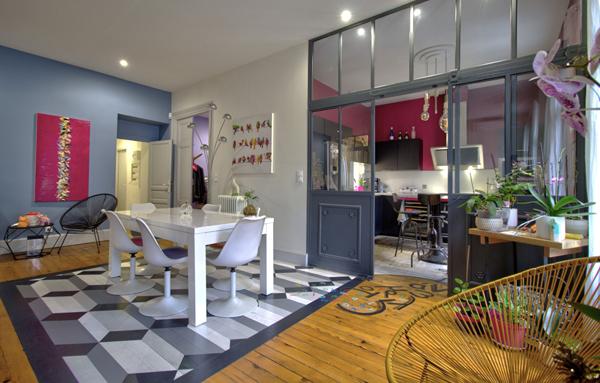 AGEN HYPER CENTRE - Appartement entièrement rénové de 147m² avec garage et cave en coeur de ville quartier CARNOT.