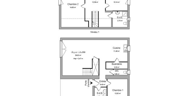 Location Maison 4 pièces 110.54 m² - Sauveterre 30150
