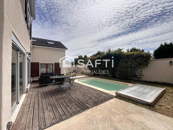 CONFLANS STE HONORINE, Maison avec piscine idéalement située