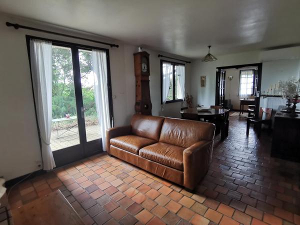 Maison 123 m² hab, jardin 1600 m² ANGERS
