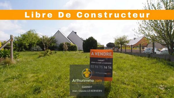 Vente Terrain 390 m2 à Ploufragan