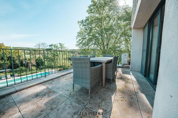 Sommières (30250) Ancien moulin rénové avec piscine chauffée et 2 appartements –Pic Saint Loup