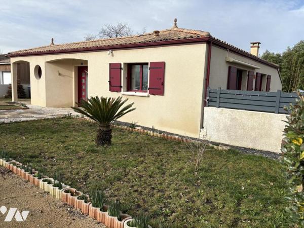 AGREABLE MAISON D'HABITATION EN TRES BON ETAT  AVEC TERRAIN CLOS