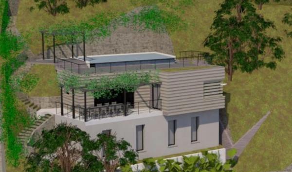 Terrain à vendre de 1003 CONTES (06)