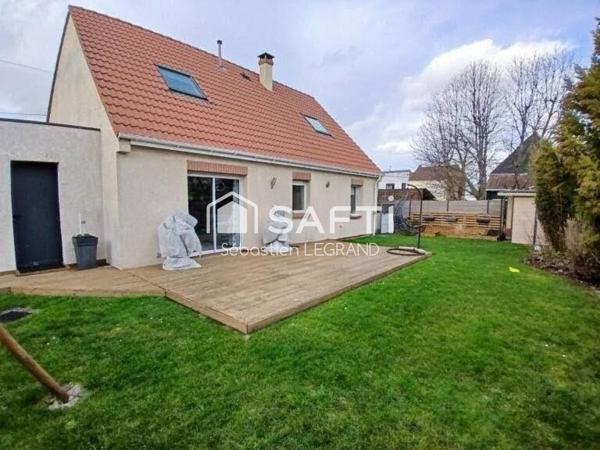 Maison individuelle avec double garage